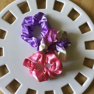VSCO Girl Bundle of 3 Mermaid Hair Scrunchie